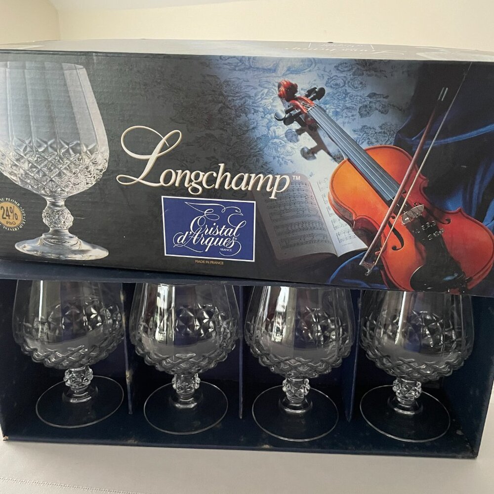 D'Arques Longchamp Brandy Glasses - Set of 4